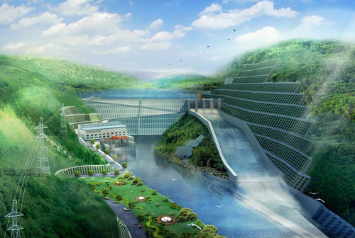 三台老挝南塔河1号水电站项目
